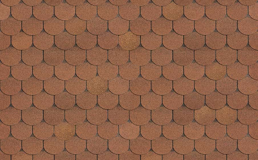 Гибкая черепица ТЕХНОНИКОЛЬ SHINGLAS Танго бобровый хвост, Осенний