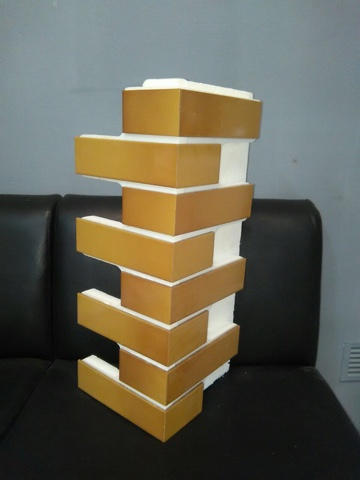 Burgund Glatt, Толщина 40 мм, Фасадные Термопанели Rufford