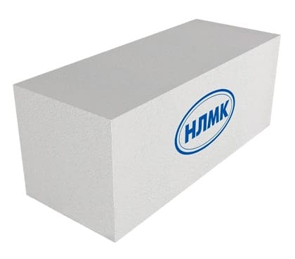 Блок газобетонный стеновой D500 B2,5 625х400(300)х250 НЛМК