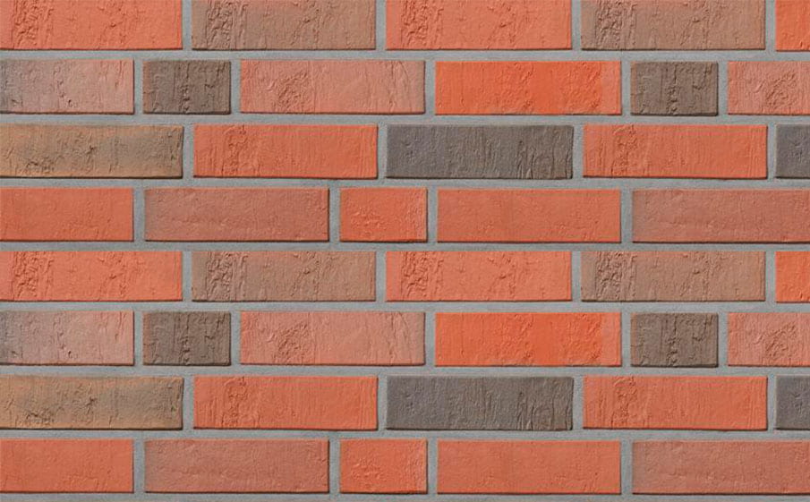 Клинкерный кирпич Terca Rostock Rustical, пустотелый, 240*115*71 мм