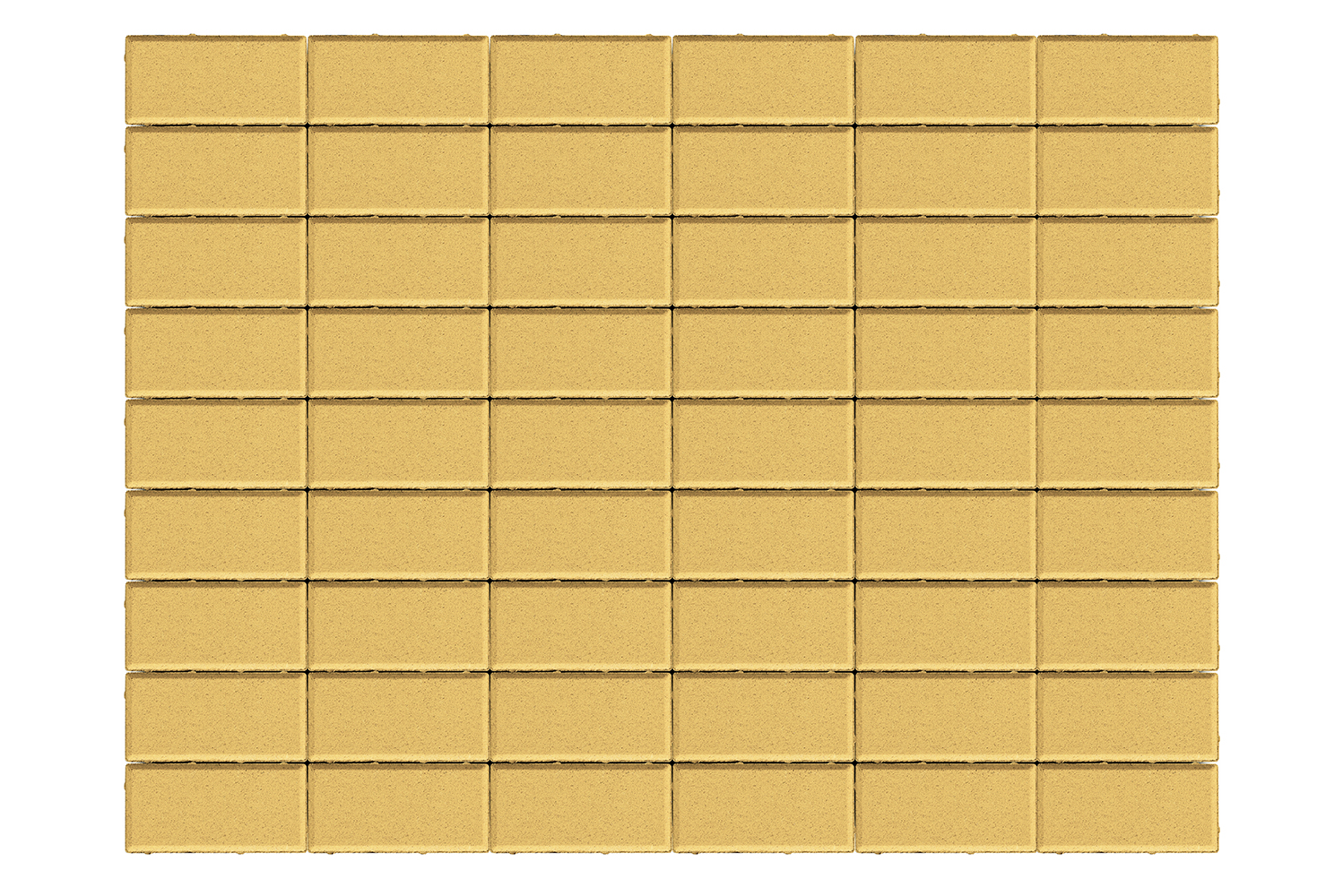 Тротуарная плитка BRAER II «Прямоугольник» ПЕСОЧНЫЙ