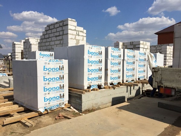 Газобетонные блоки Bonolit г. Малоярославец D500 B2,5 625х200х100